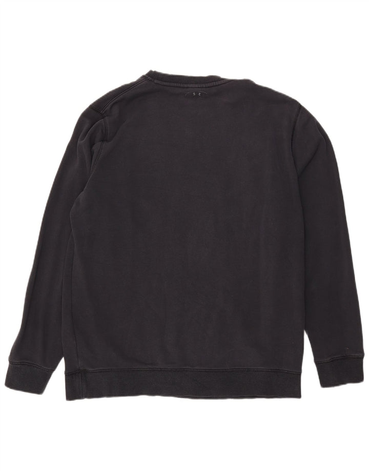 Felpa da uomo Under Armour Jumper XL in cotone nero