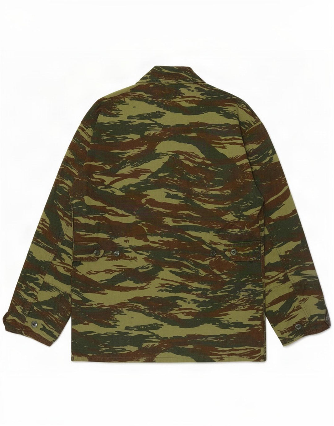 Giacca utilitaria vintage da uomo UK 38 mimetica verde medio