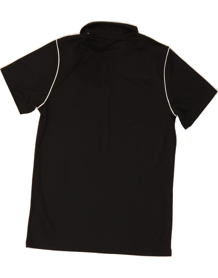 NIKE Mens Dri Fit Polo Shirt Large Black Polyester Vintage Nike and Second-Hand Nike from Messina Hembry 