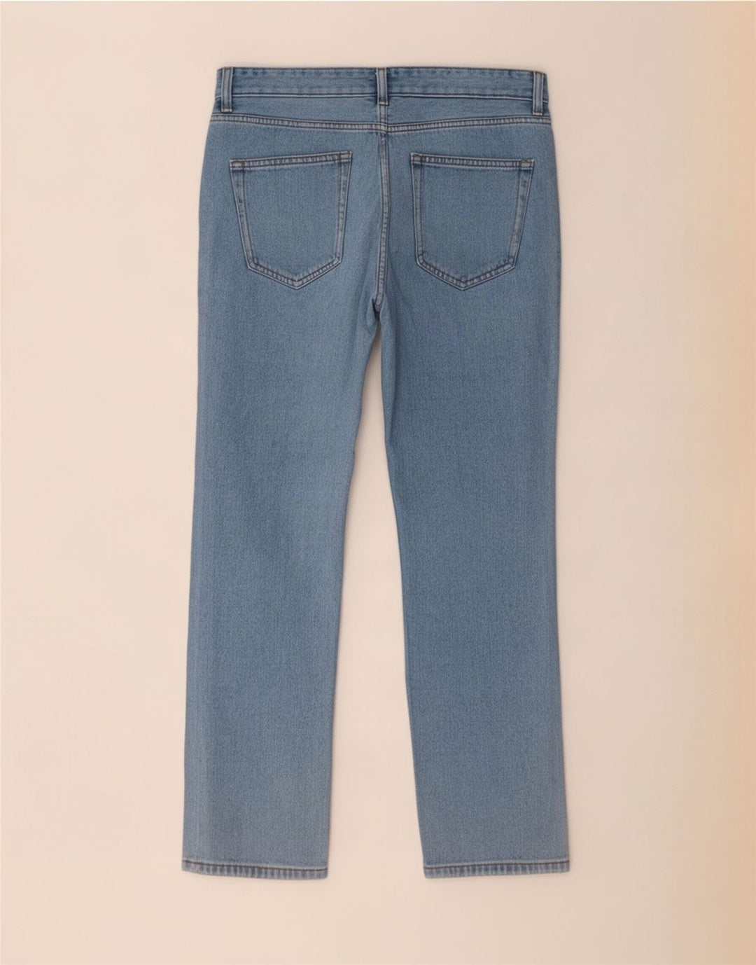 Jeans dritti da uomo Marks & Spencer W34 L29 cotone blu