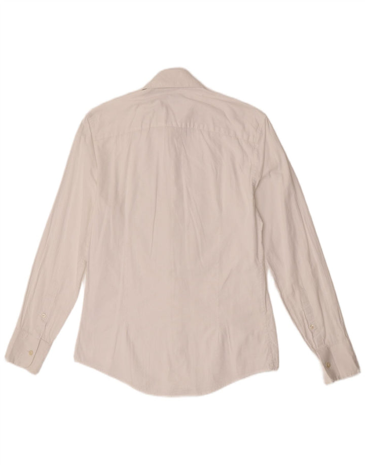 Camicia slim fit da uomo Zara piccola bianca