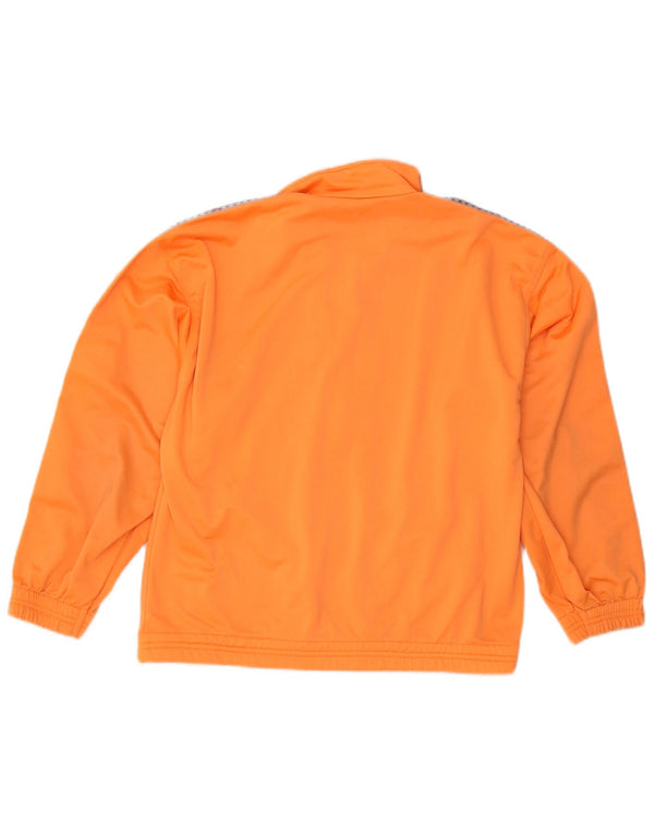 Giacca da ginnastica da uomo Diadora Graphic Loose Fit Top Jacket UK 34 XS Arancione a righe