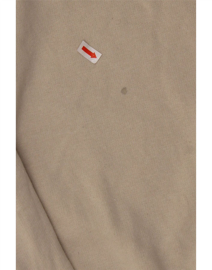 Felpa con grafica CHAMPION per ragazzi 13-14 anni XL in cotone beige