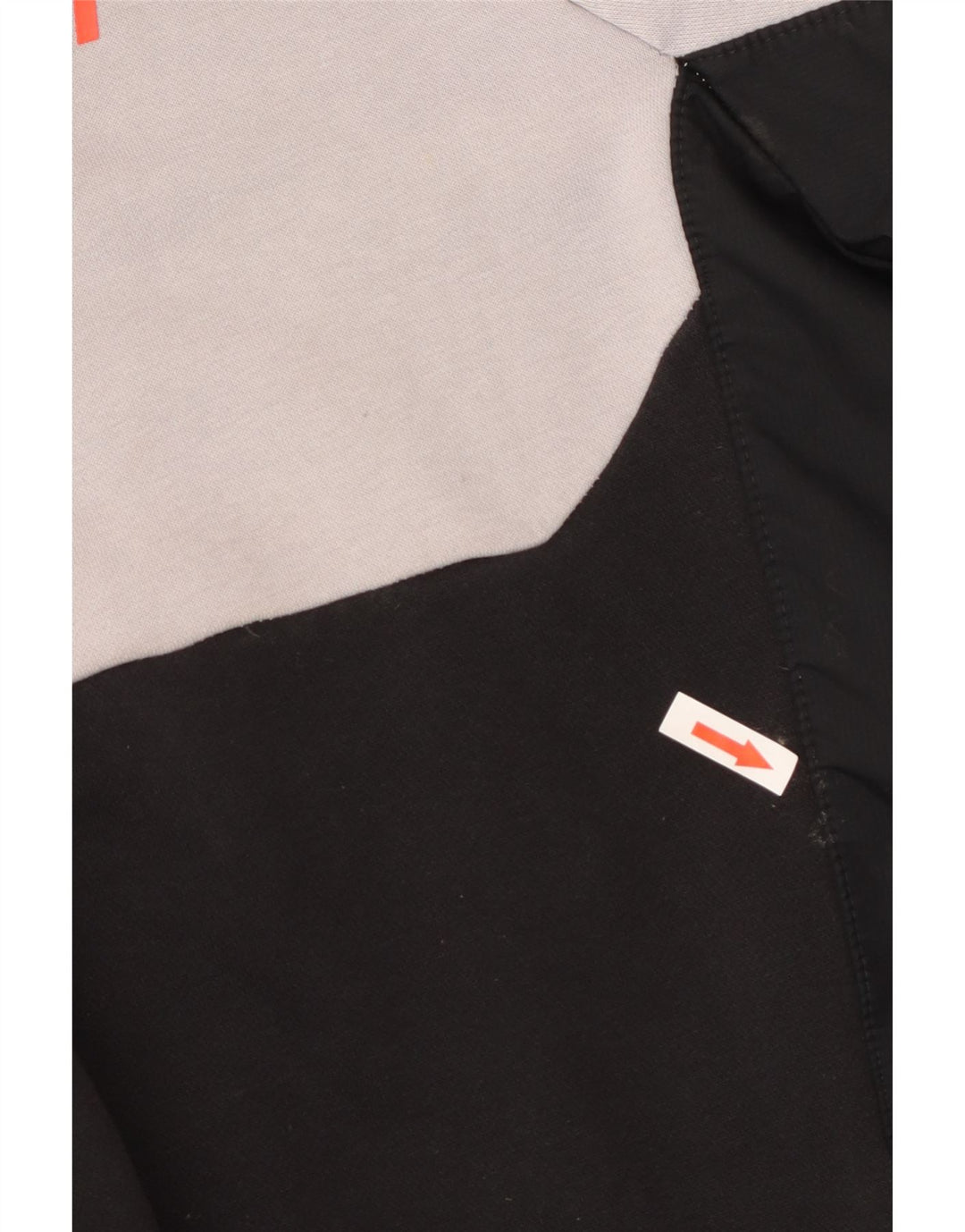 Felpa da uomo NIKE maglione XL in cotone color block grigio