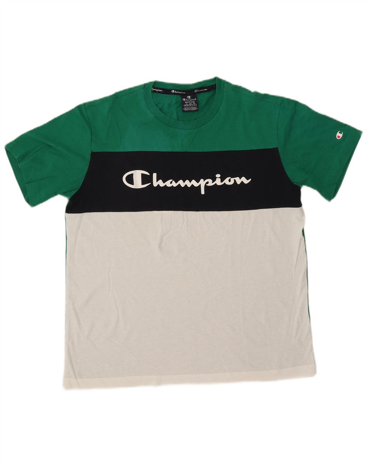 T-shirt grafica da uomo Champion Top color bianco medio