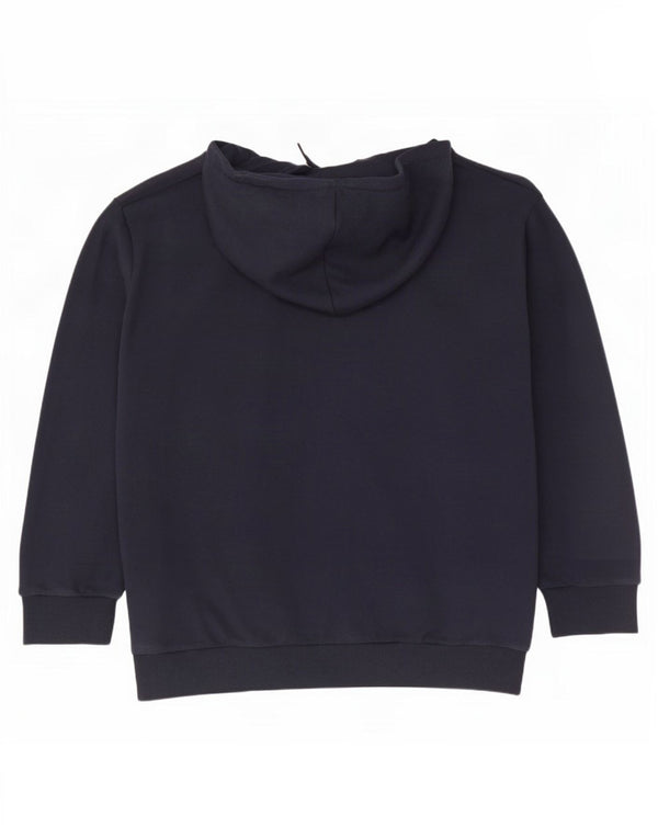 Jack & Jones Maglia con cappuccio ampia da uomo 2XL in cotone blu navy