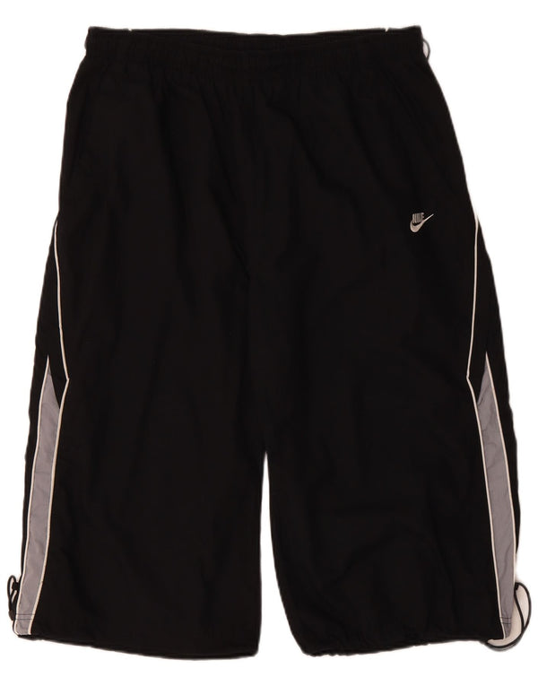 Pantaloncini sportivi Nike Bermuda da uomo XL Nero in poliestere color block