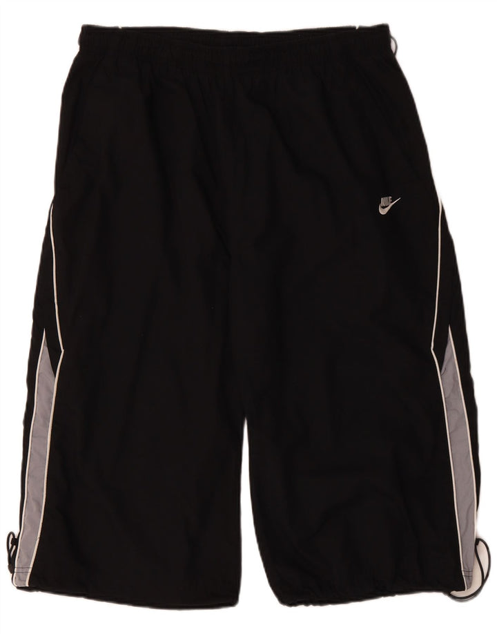 Pantaloncini sportivi Nike Bermuda da uomo XL Nero in poliestere color block