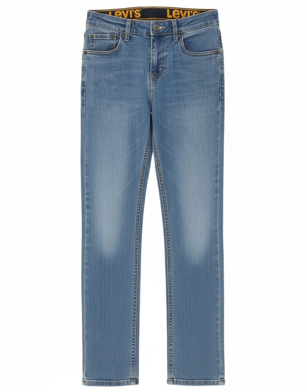 Levi's Boys 510 Skinny Jeans 13-14 Years W28 L29 Blue Cotton
