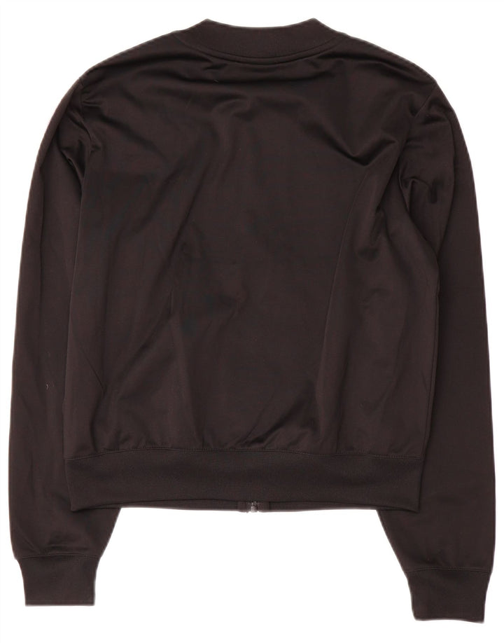 Giacca da tuta grafica corta da donna Champion UK 10 piccola nera