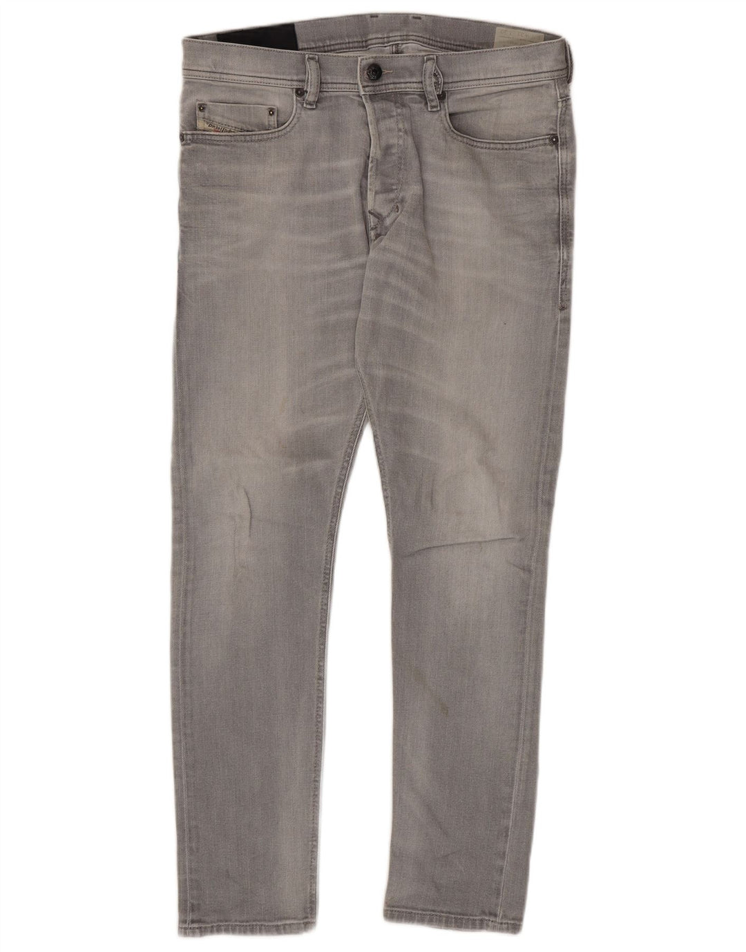Jeans slim da uomo Diesel W31 L30 cotone grigio