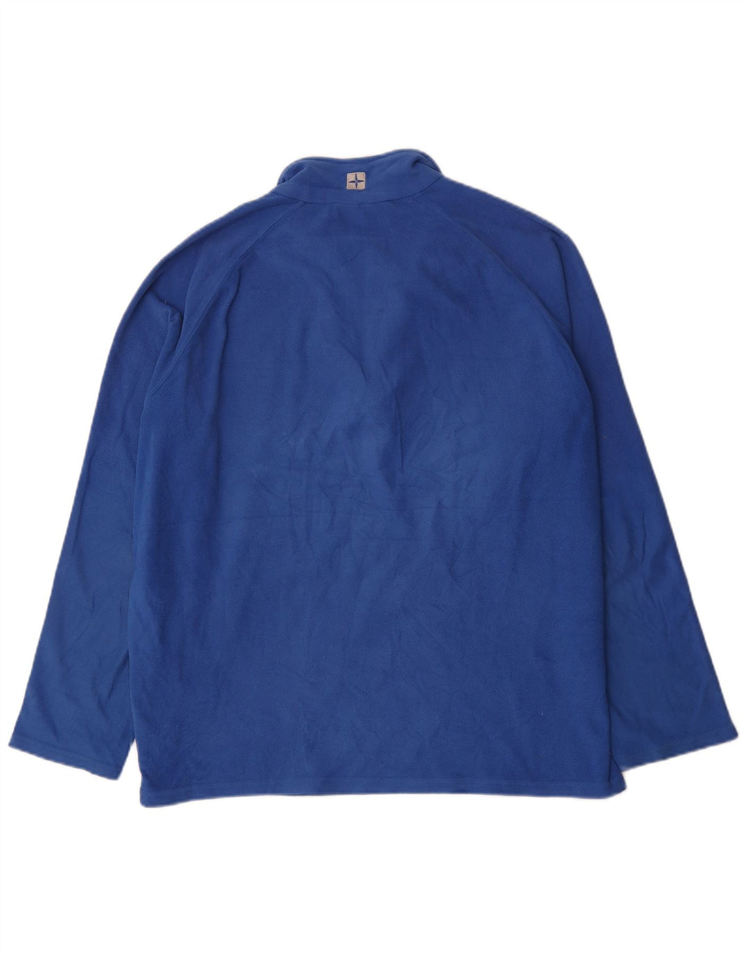 Maglione in pile da uomo con collo con zip Mountain Warehouse XL poliestere blu