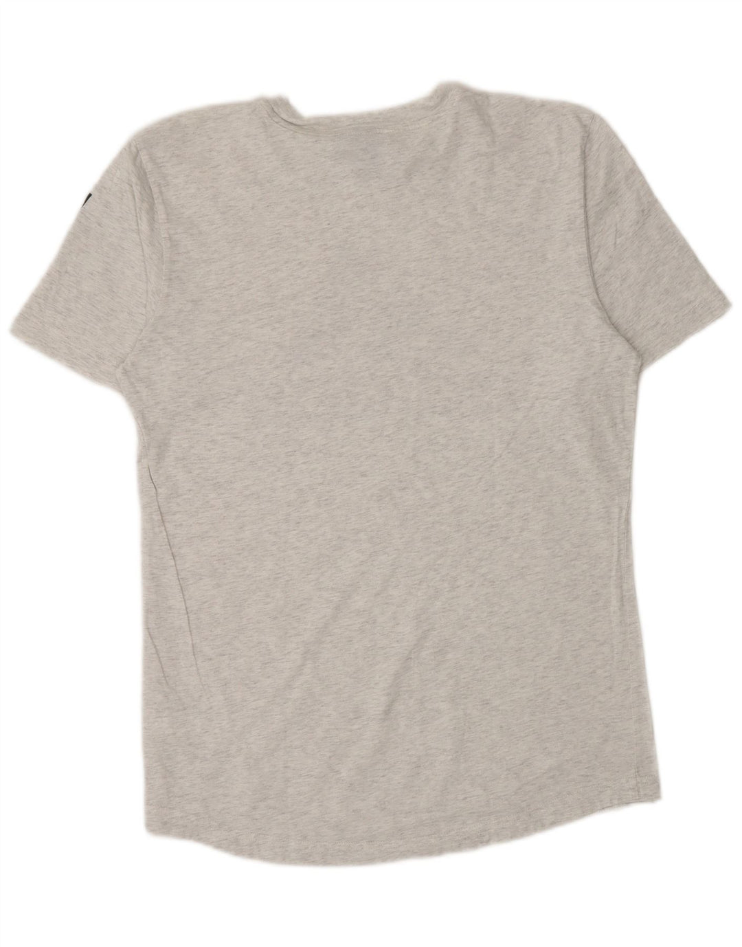 T-shirt grafica da uomo Adidas Top piccola in cotone chiazzato grigio