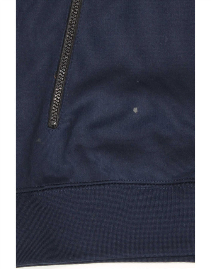 Giacca da ginnastica da uomo Nike XL XL in poliestere color block blu navy