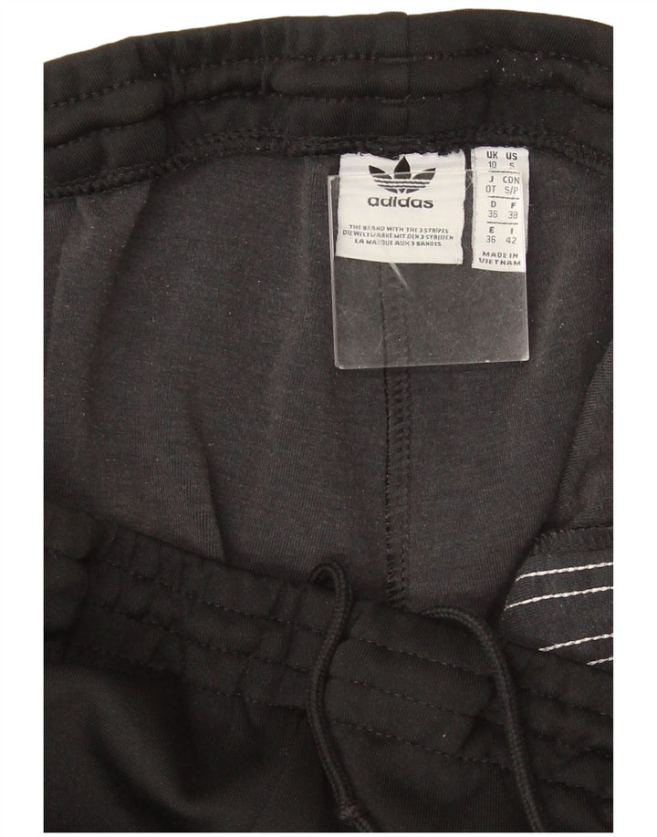 Pantaloni della tuta da donna Adidas UK 10 piccoli neri