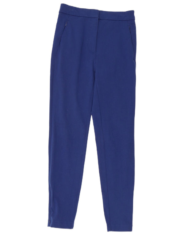 Pantaloni casual skinny da donna Marks & Spencer UK 8 piccoli W26 L28 blu