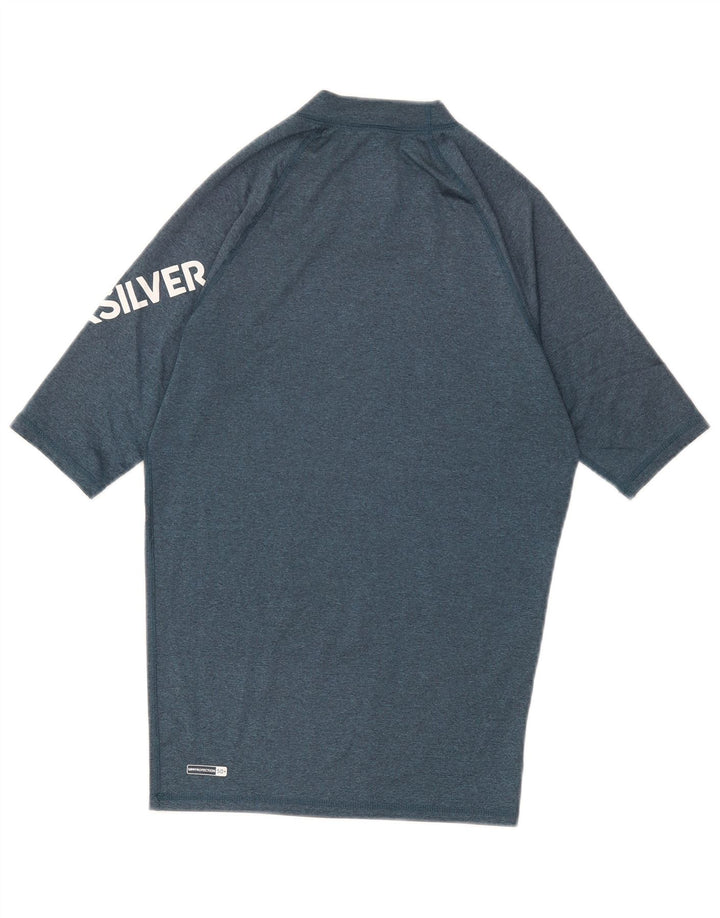 T-shirt grafica da uomo Quiksilver Top piccola blu