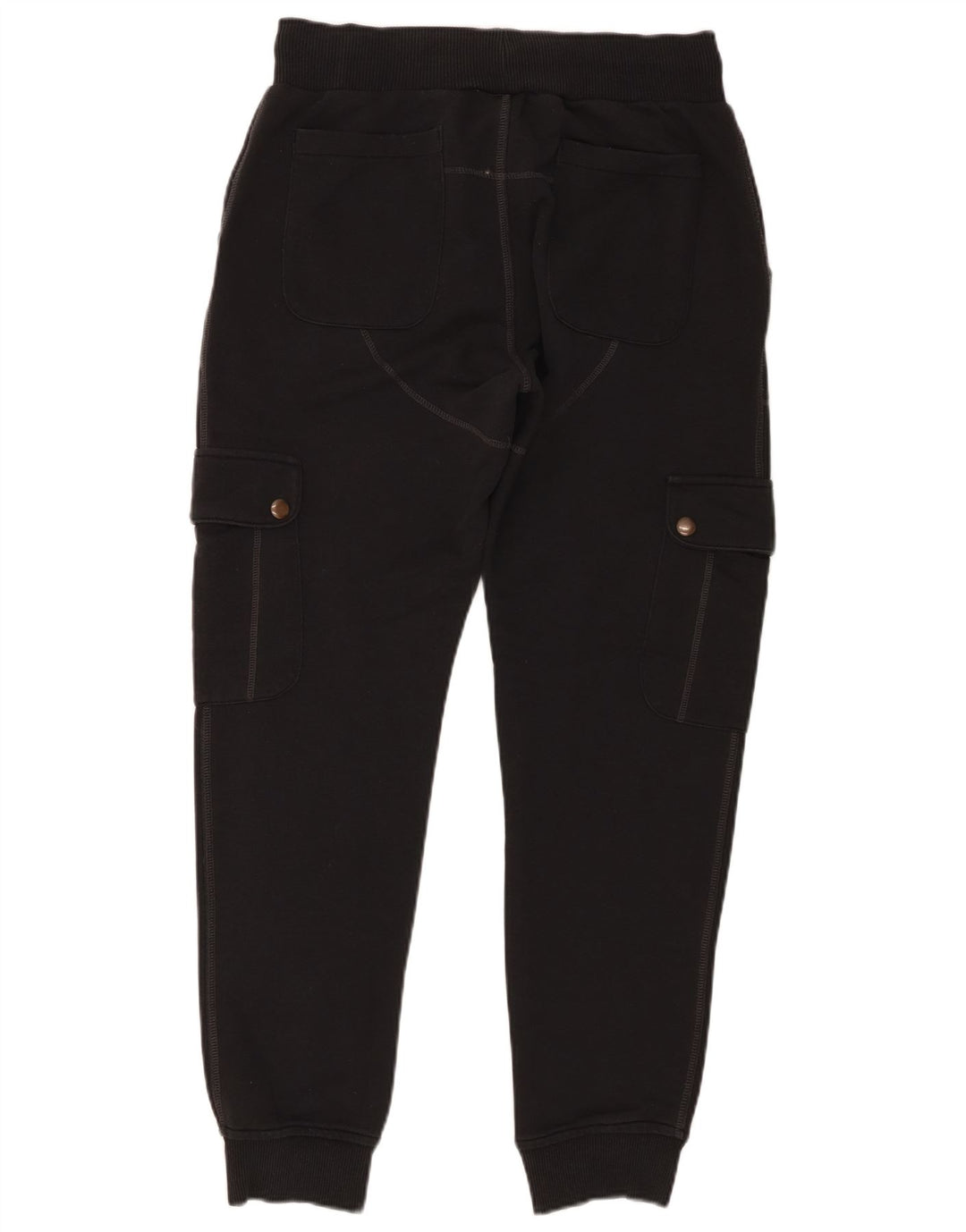 Pantaloni da tuta da uomo Adidas Cargo Joggers piccoli in cotone nero