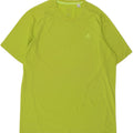 T-shirt ADIDAS Climalite da uomo grande verde