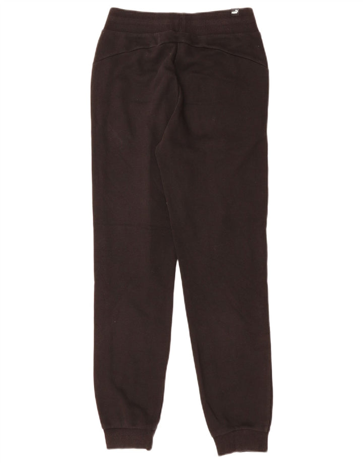 Pantaloni della tuta da ragazza PUMA Joggers 11-12 anni in cotone nero