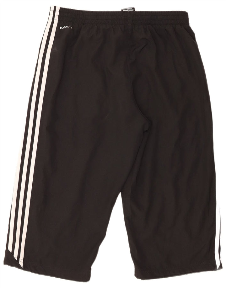 Pantaloncini sportivi Adidas Climalite Bermuda da uomo medio poliestere nero