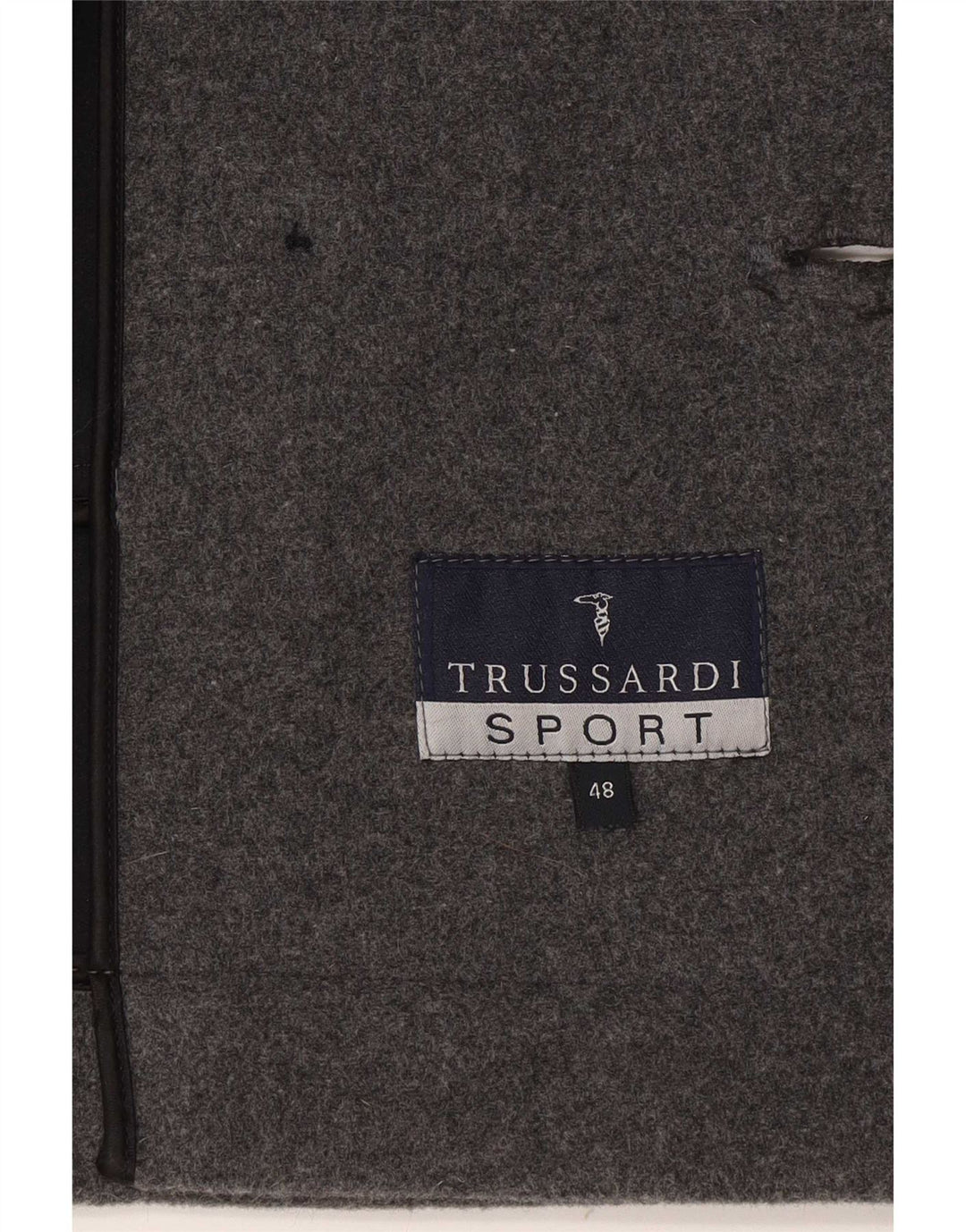 Caban Uomo Trussardi IT 48 Grigio Medio Lana