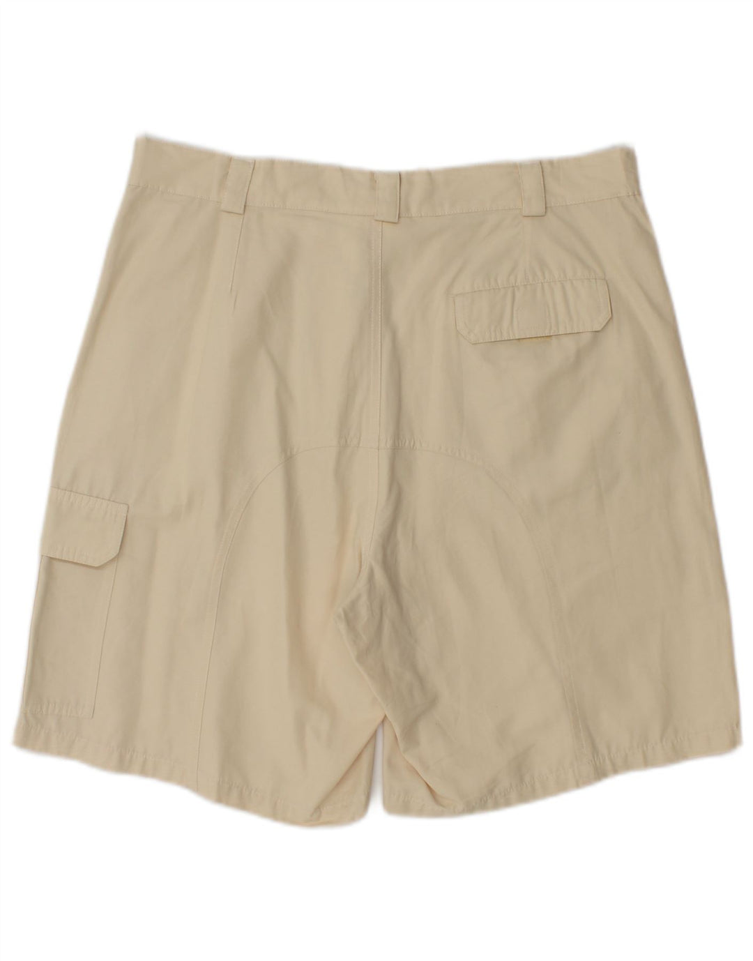 Pantaloncini cargo Adidas da uomo medi W32 in cotone beige