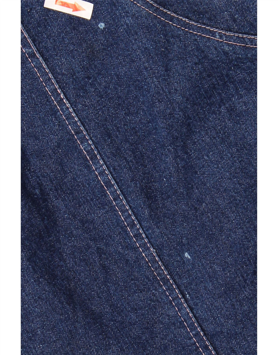 Gonna di jeans da donna VINTAGE W30 blu navy medio