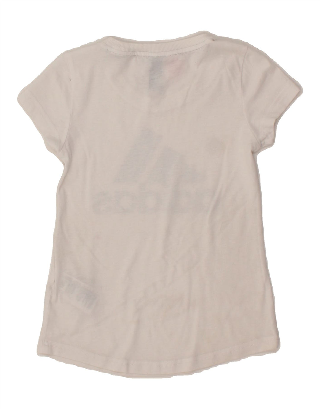 ADIDAS Boys Graphic T-Shirt Top 8-9 Years White Cotton Vintage Adidas and Second-Hand Adidas from Messina Hembry 
