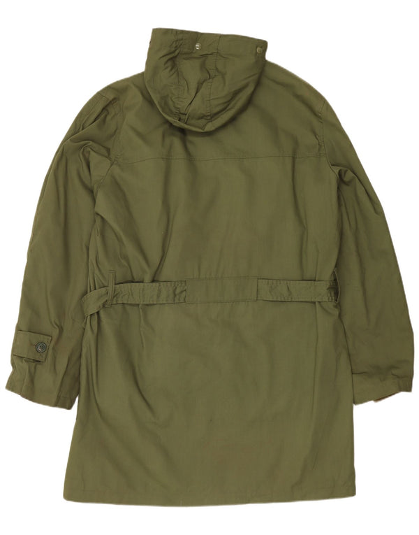 Giacca parka Sherpa da uomo con cappuccio Rifle UK 38 Acrilico kaki medio