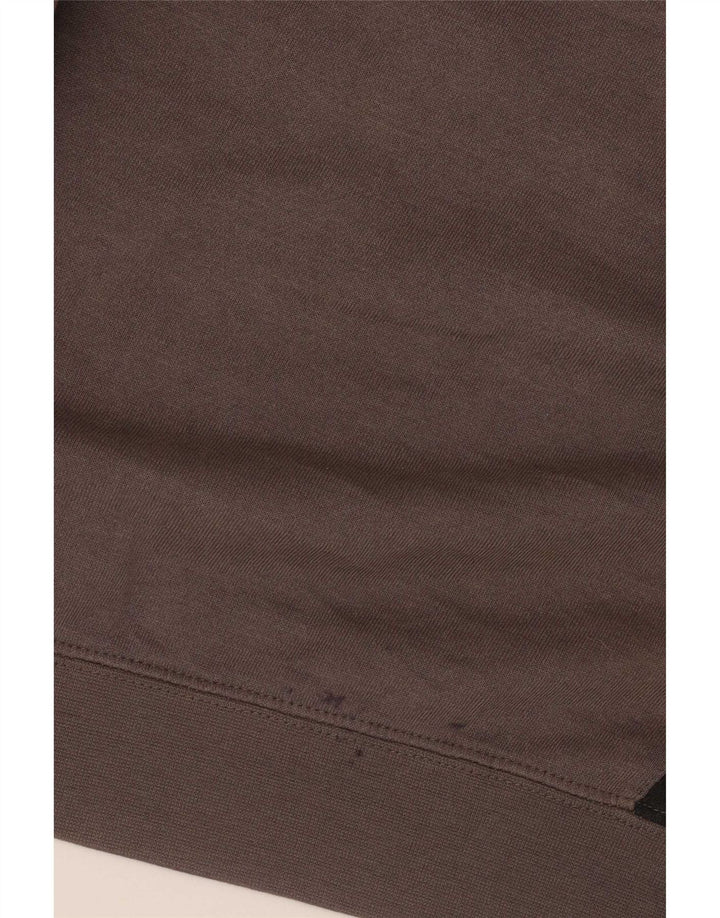 Felpa grafica da uomo Reebok maglione grigio medio color block