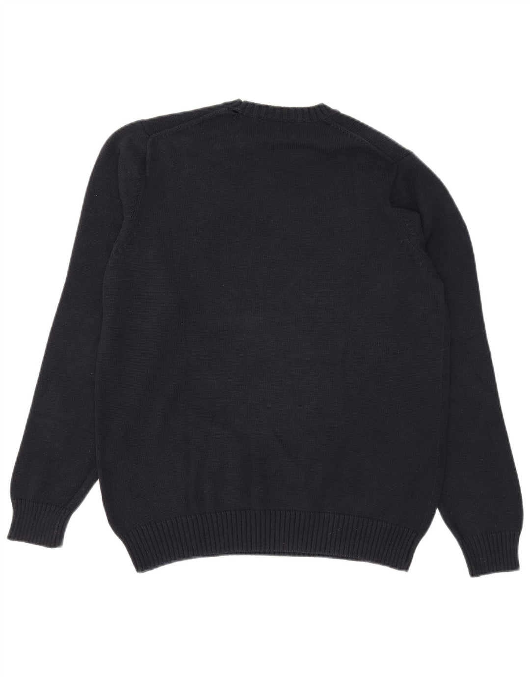 Maglione maglione girocollo da uomo Marks & Spencer blu Harbour piccolo blu navy