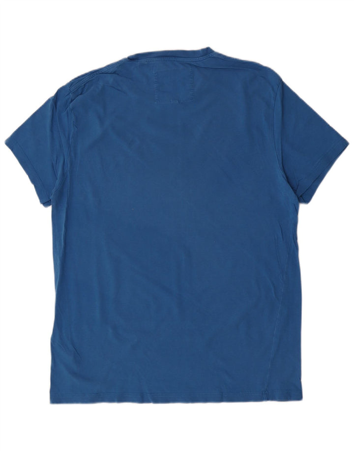 T-shirt grafica da uomo Jack Wills Top in cotone blu medio