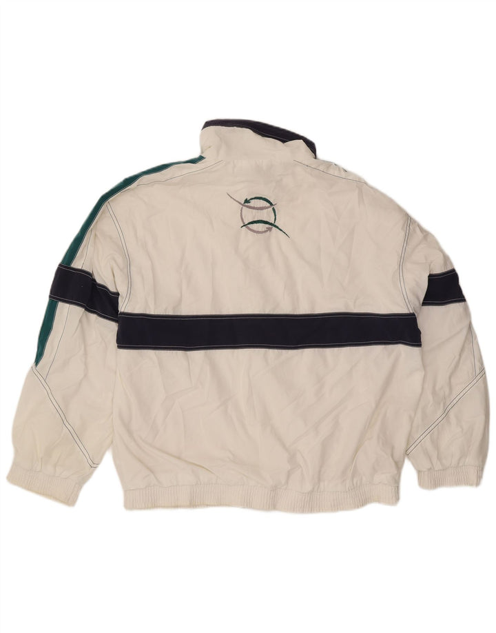 Giacca sportiva da uomo con grafica Lotto XL Poliestere color block bianco