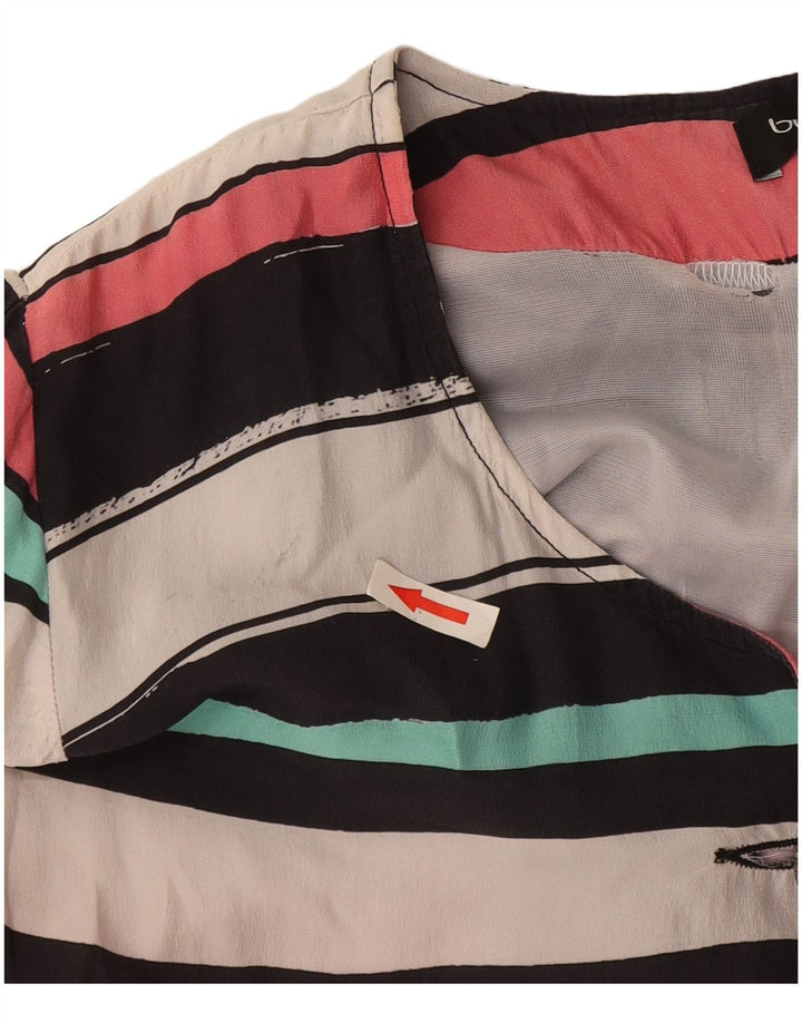 Abito Tubino Donna Byblos IT 40 Small In Seta Rigata Multicolore