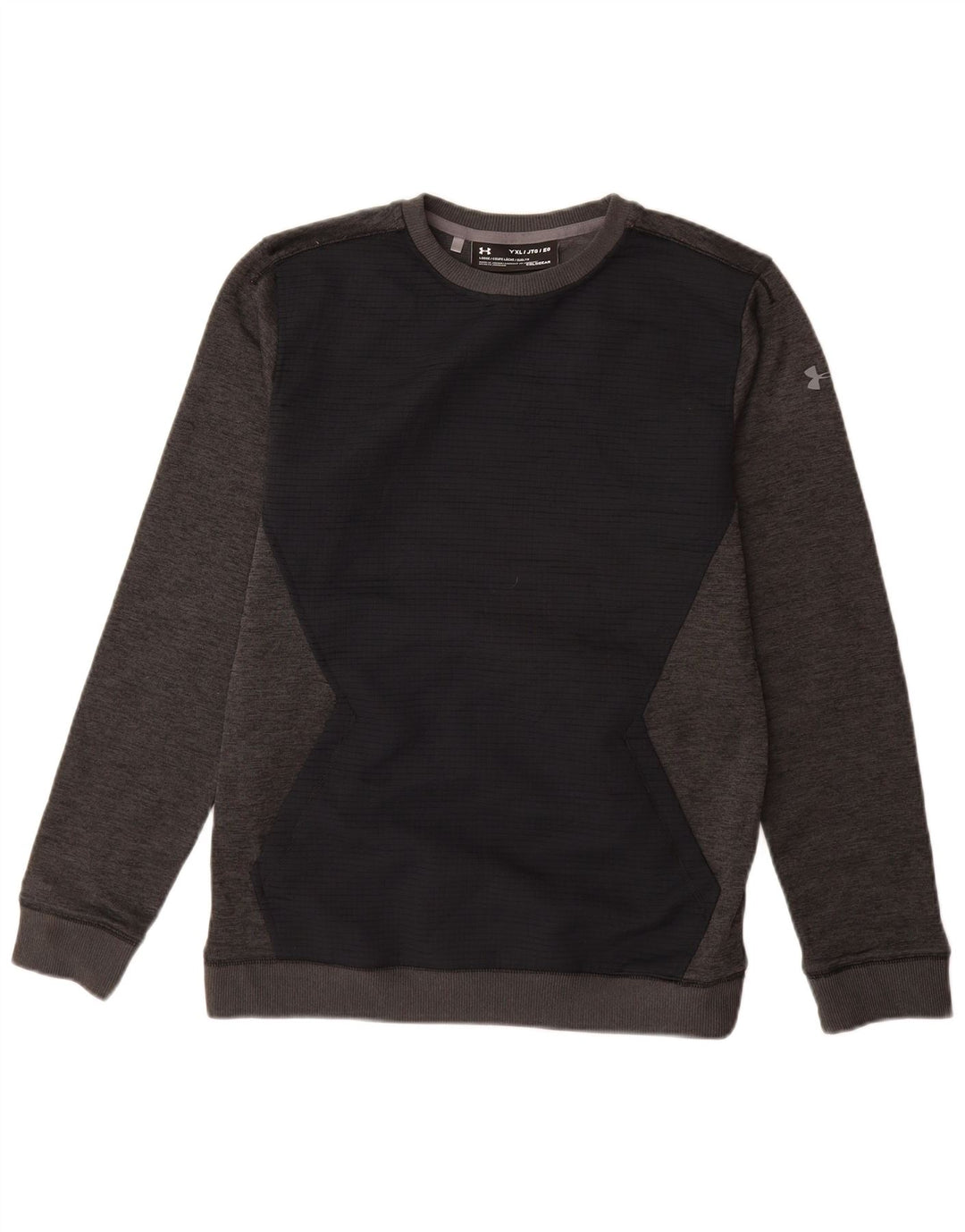 Felpa da bambino UNDER ARMOUR Cold Gear 13-14 anni XL grigia