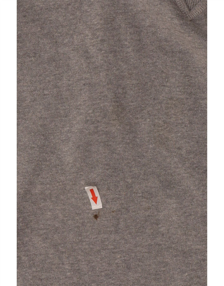 Dickies Felpa da uomo Maglione grande in cotone grigio