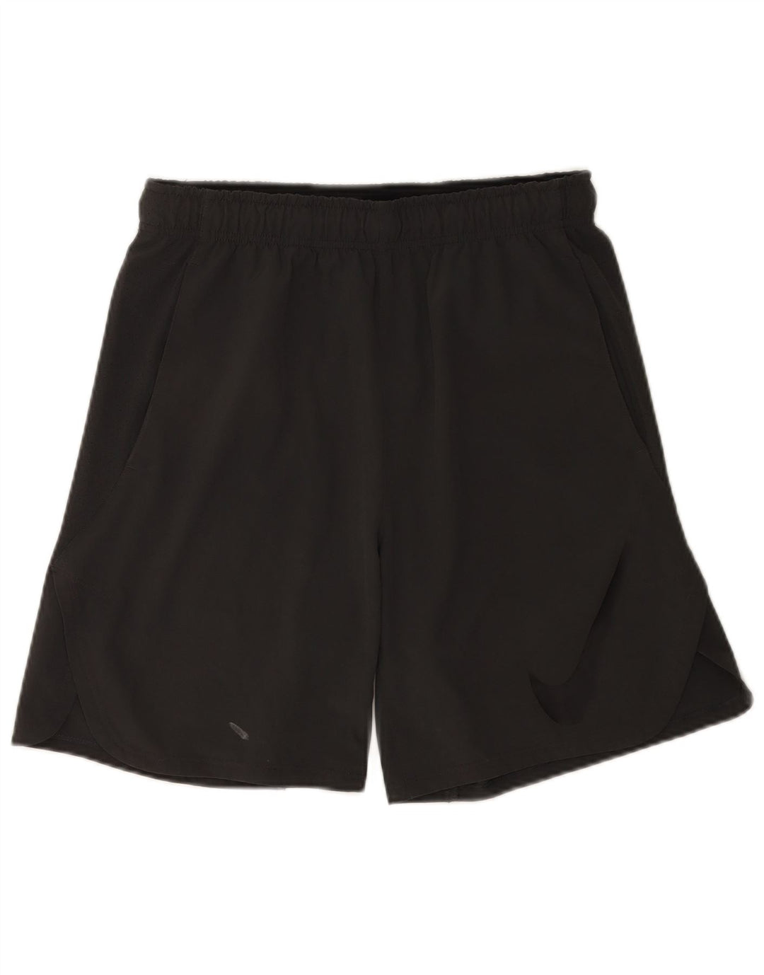 Pantaloncini sportivi Nike Dri Fit Graphic da uomo in poliestere grigio medio