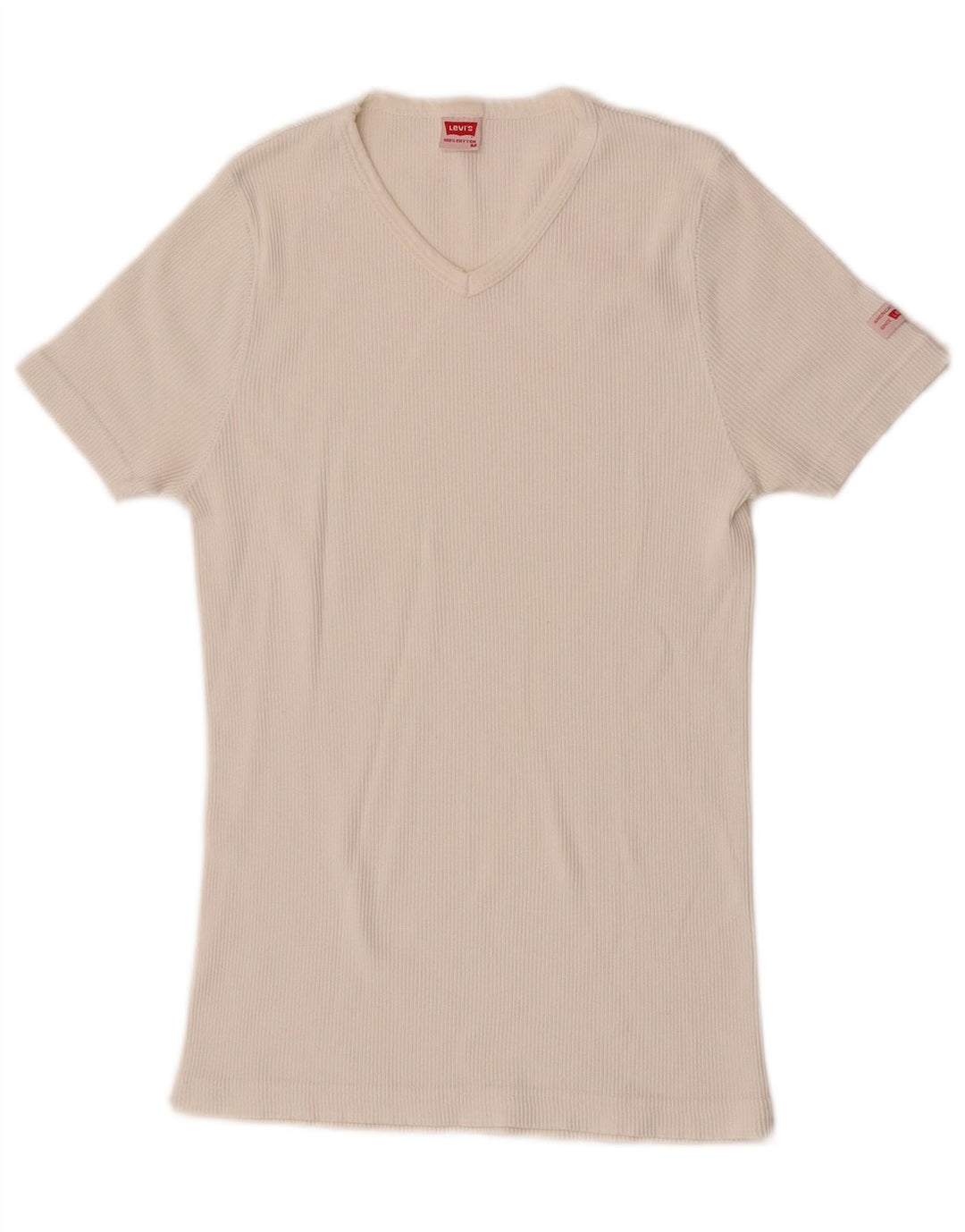 T-shirt da donna Levi's Top UK 12 cotone bianco medio