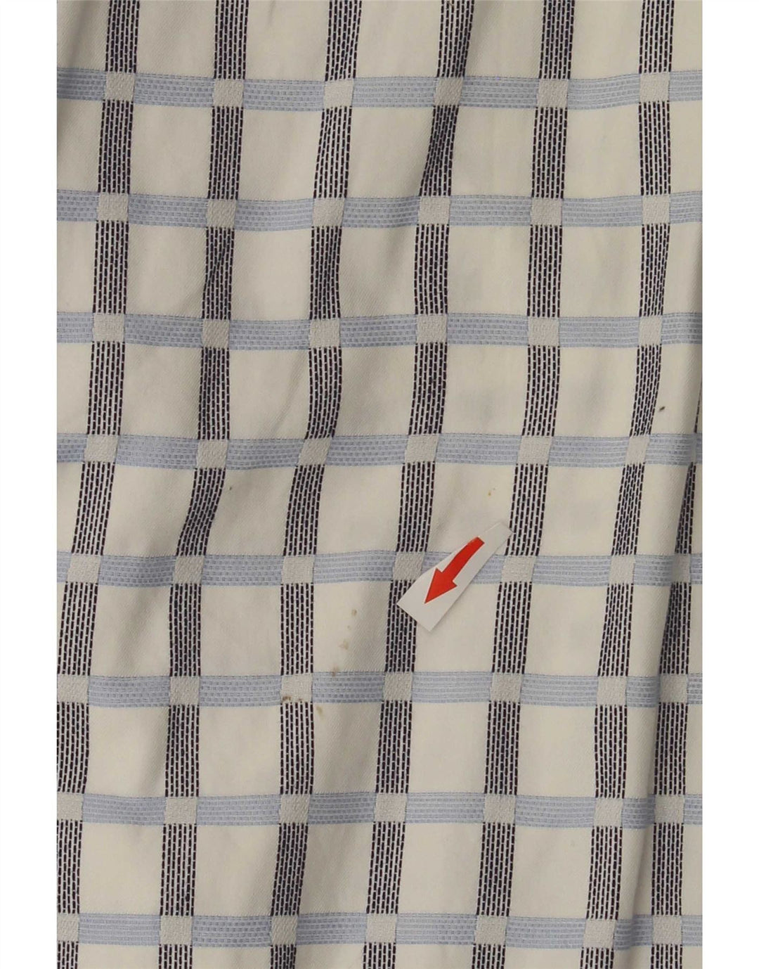 Camicia da uomo Tommy Hilfiger piccola in cotone a quadri bianchi