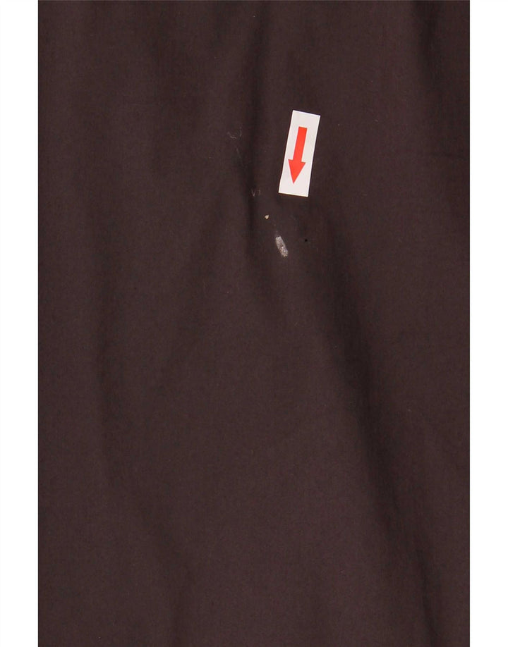 Abito camicia pullover da donna Intrend UK 14 grande cotone marrone
