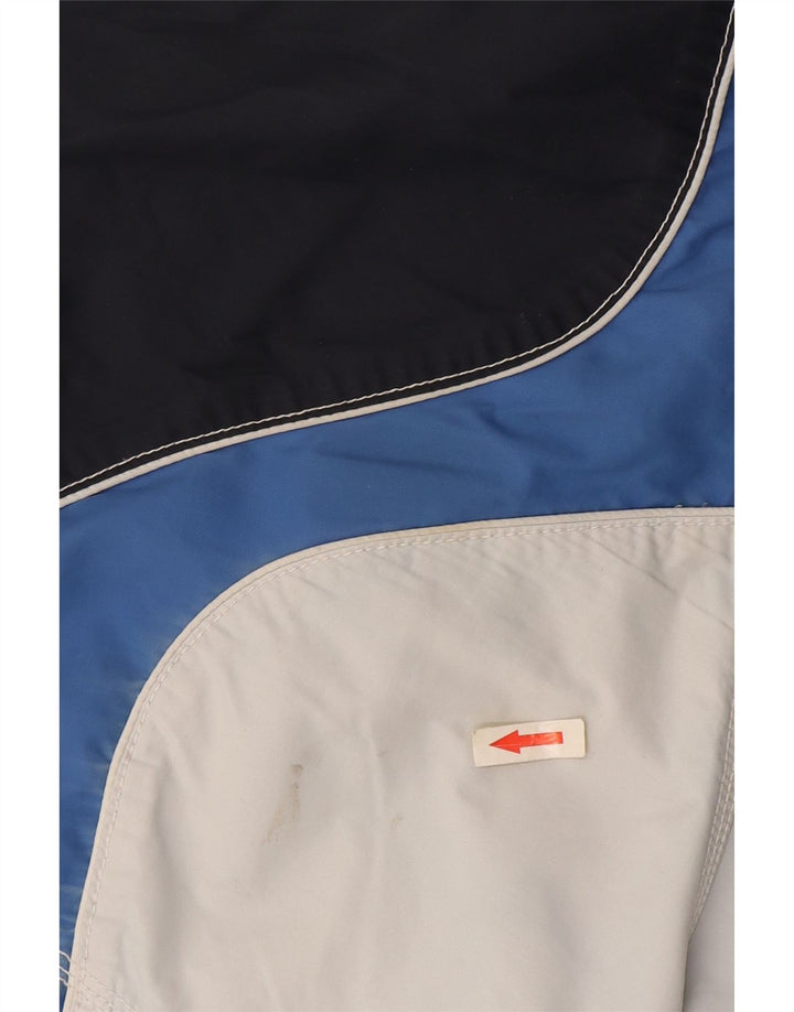 Pantaloncini da bagno da uomo North Sails Large blu color block in poliammide