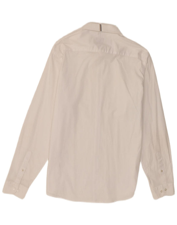 Camicia Hugo Boss da uomo vestibilità regolare 3XL cotone bianco