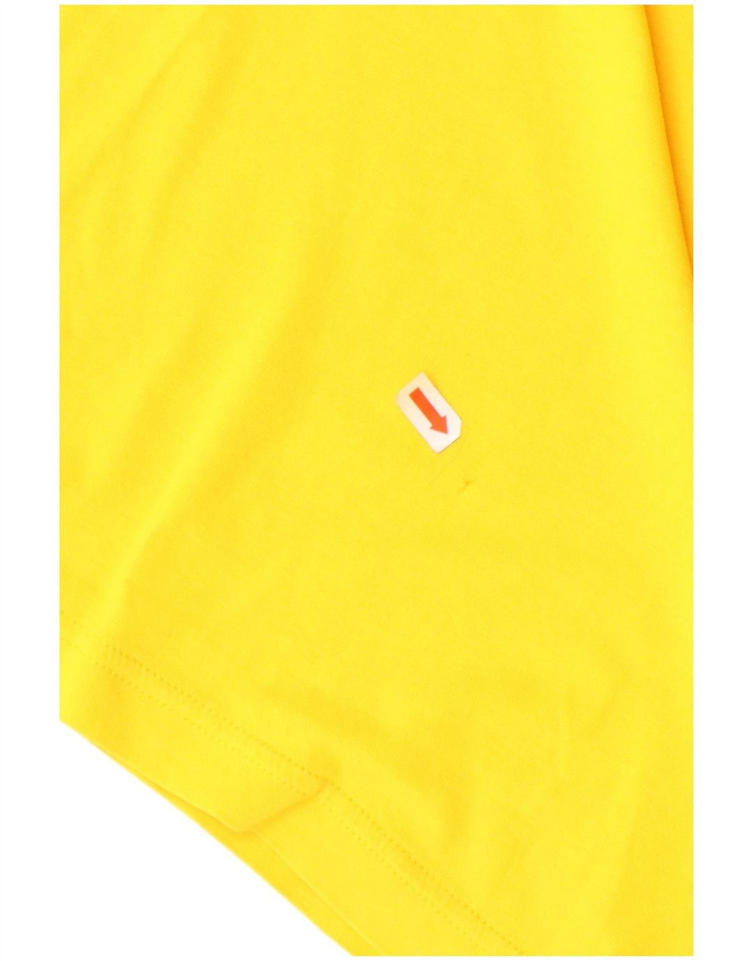 T-shirt grafica da uomo ADIDAS Top grande in cotone giallo