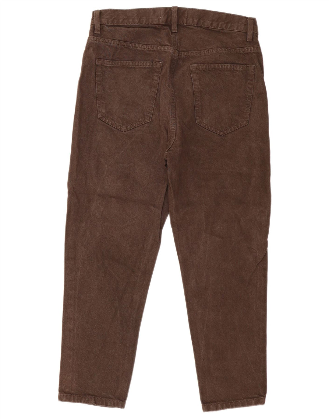 Jeans corti da uomo ZARA EU 40 medio W31 L25 cotone marrone