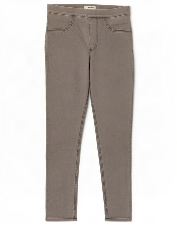 Jeans Jeggings da donna Marks & Spencer UK 10 Small W28 L28 Cotone grigio