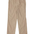 Pantaloni da abito con pegging da uomo Marks & Spencer W34 L31 in cotone beige
