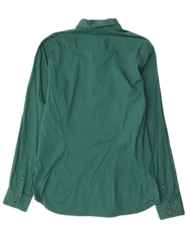 CALVIN KLEIN Camicia slim fit da uomo grande verde