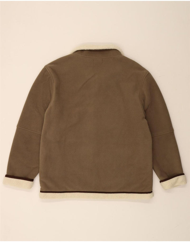 KLEPPER Giacca in pile Sherpa da uomo IT 56 3XL Poliestere kaki