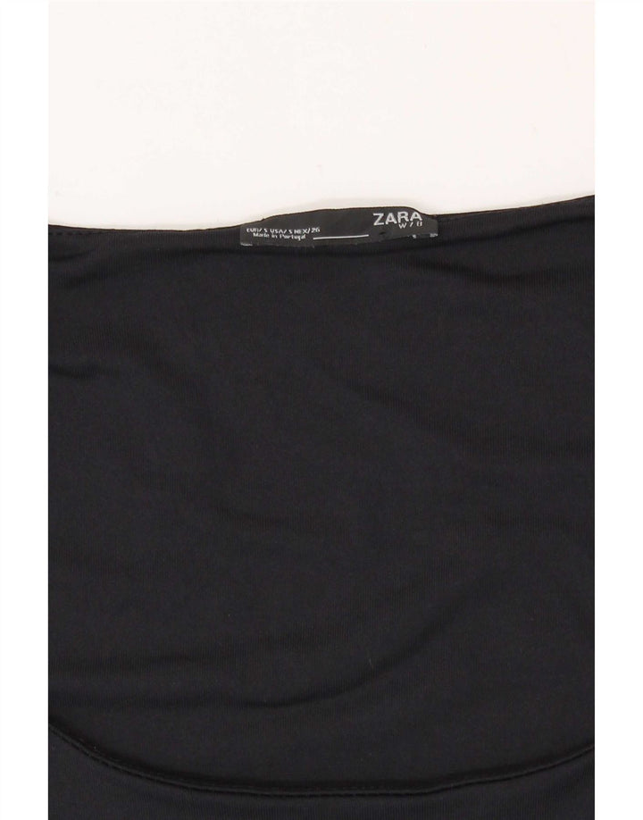 Canotta senza maniche da donna Zara UK 8 Small Blu Navy